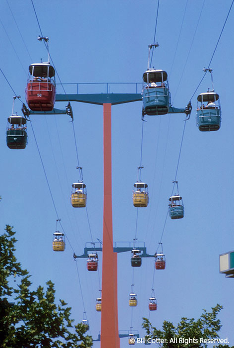 Swiss Sky Ride - 1965 view